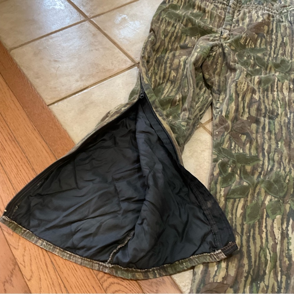 10X Camouflage Overalls, Insulated, Elasticized Waist, Pockets Sz XL Waist 44-48 - Picture 3 of 8